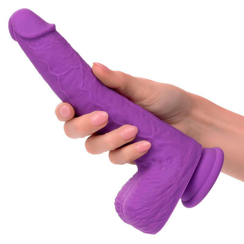 CALEXOTICS - STUDS RECHARGEABLE AND ROTATING VIBRATOR 10 VIBRATIONS PURPLE - Amore24