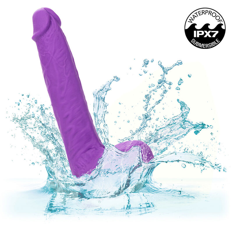 CALEXOTICS - STUDS RECHARGEABLE AND ROTATING VIBRATOR 10 VIBRATIONS PURPLE - Amore24