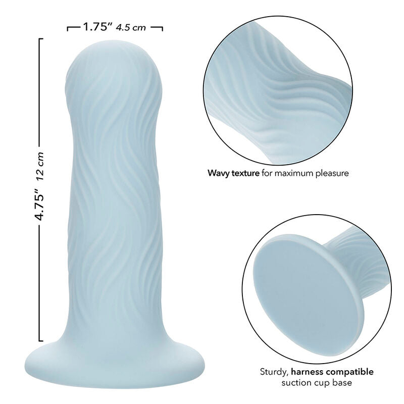 CALEXOTICS - WAVE RIDER FOAM ANAL PLUG BLUE - Amore24