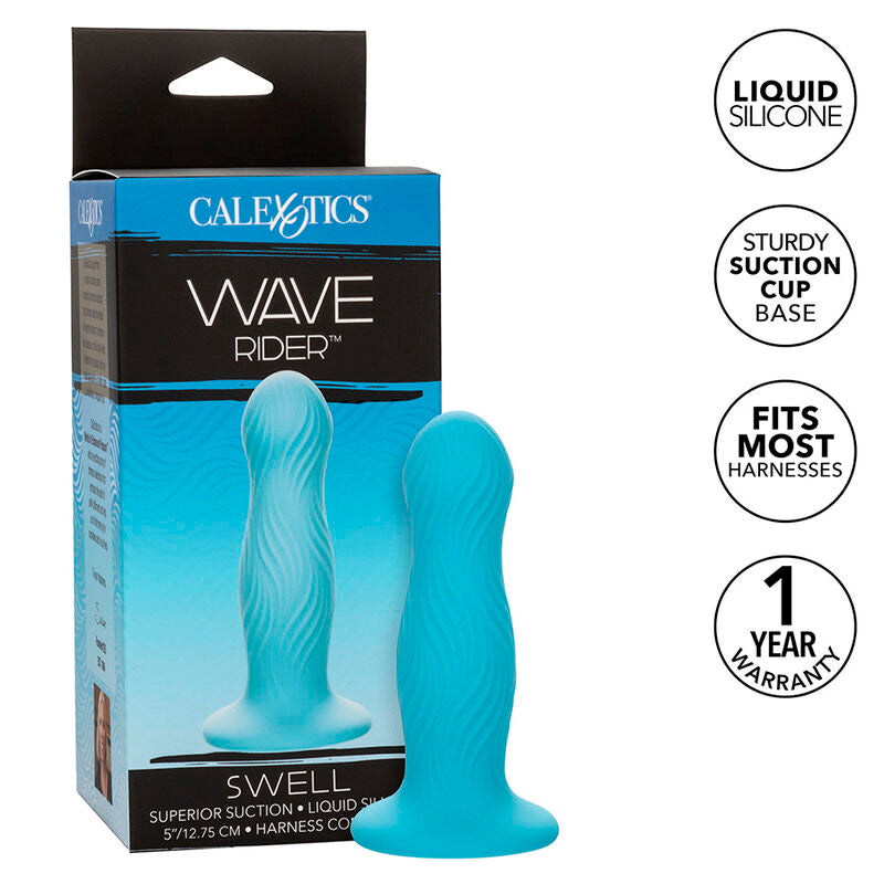 CALEXOTICS - WAVE RIDER SWELL ANAL PLUG BLUE - Amore24