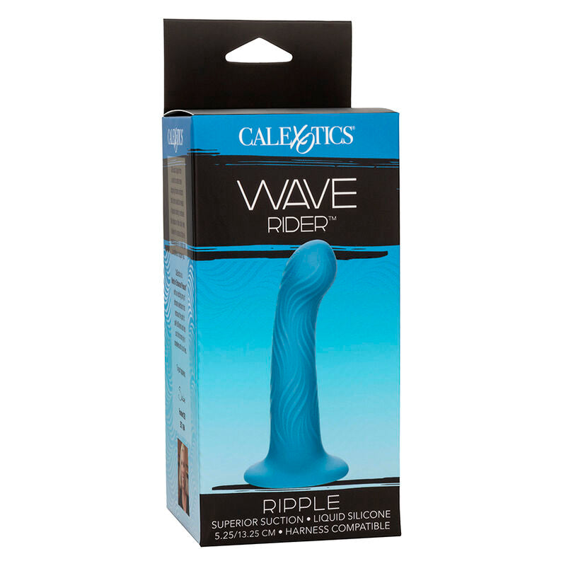 CALEXOTICS - WAVE RIDER RIPPLE ANAL PLUG BLUE - Amore24
