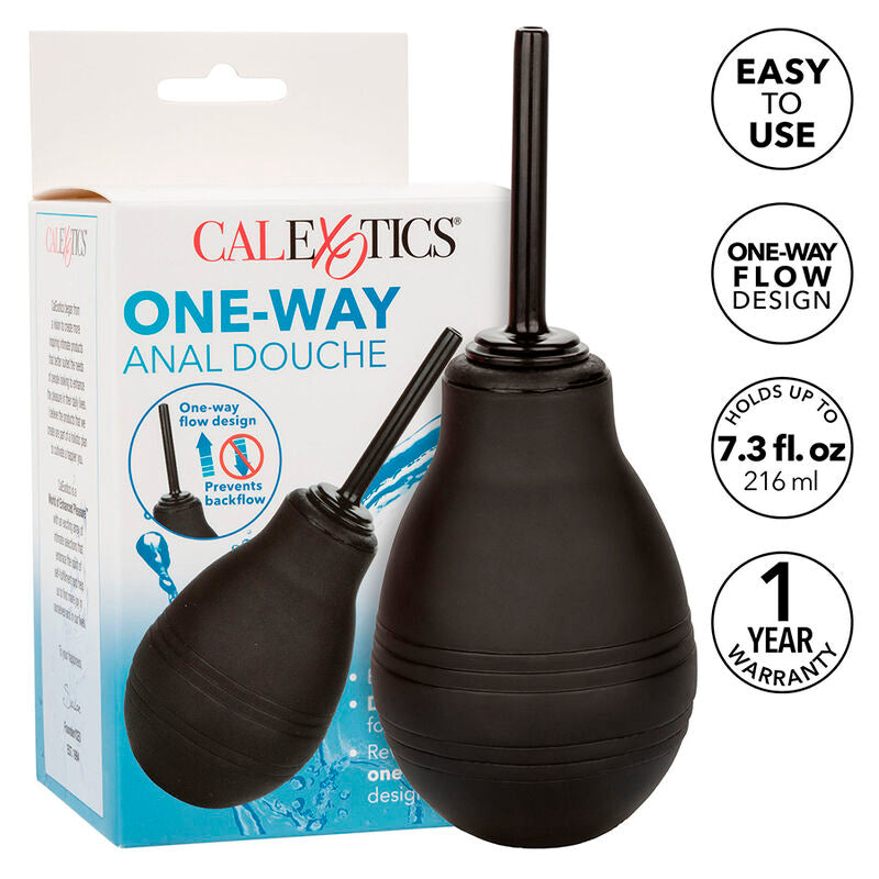 CALEXOTICS - ONE WAY ANAL DOUCHE BLACK - Amore24