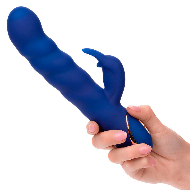 CALEXOTICS - JACK RABBIT VIBRATOR WAVE MOTION BLUE - Amore24