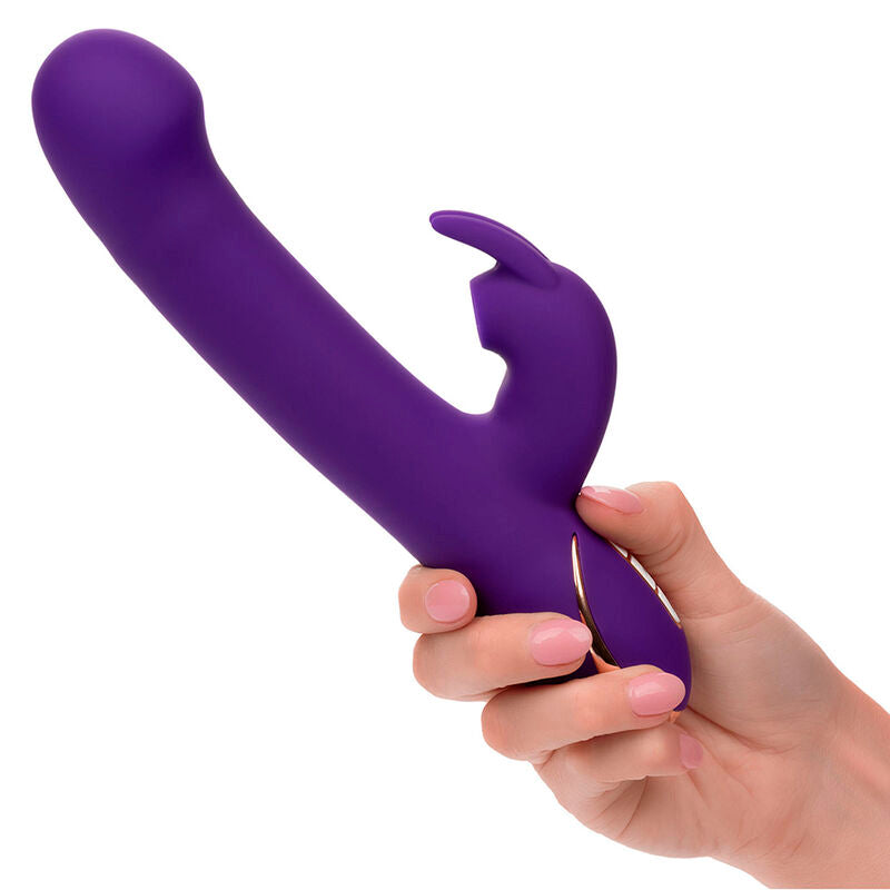 CALEXOTICS - JACK RABBIT VIBRATOR & STIMULATOR 7 VIBRATIONS AND SUCTIONS MODE BLUE - Amore24