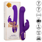 CALEXOTICS - JACK RABBIT VIBRATOR & STIMULATOR 7 VIBRATIONS AND SUCTIONS MODE BLUE - Amore24