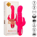 CALEXOTICS - JACK FANTASY TRIPLE HEATED VIBRATOR RABBIT PINK - Amore24