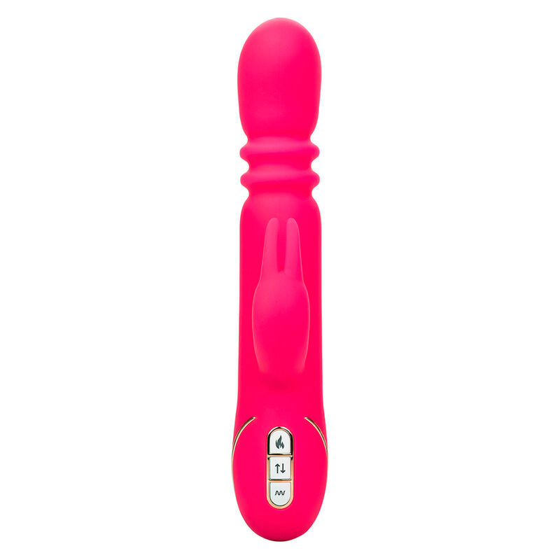 CALEXOTICS - JACK FANTASY TRIPLE HEATED VIBRATOR RABBIT PINK - Amore24