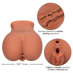 CALEXOTICS - THE ROLLER BABE DOUBLE REALISTIC MASTURBATOR FLESH - Amore24