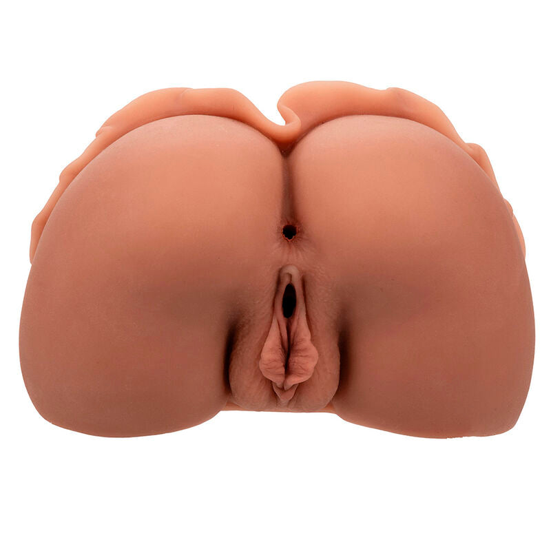 CALEXOTICS - THE HOMECOMING QUEEN DOUBLE REALISTIC MASTURBATOR CARAMEL - Amore24