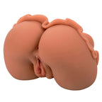 CALEXOTICS - THE HOMECOMING QUEEN DOUBLE REALISTIC MASTURBATOR CARAMEL - Amore24