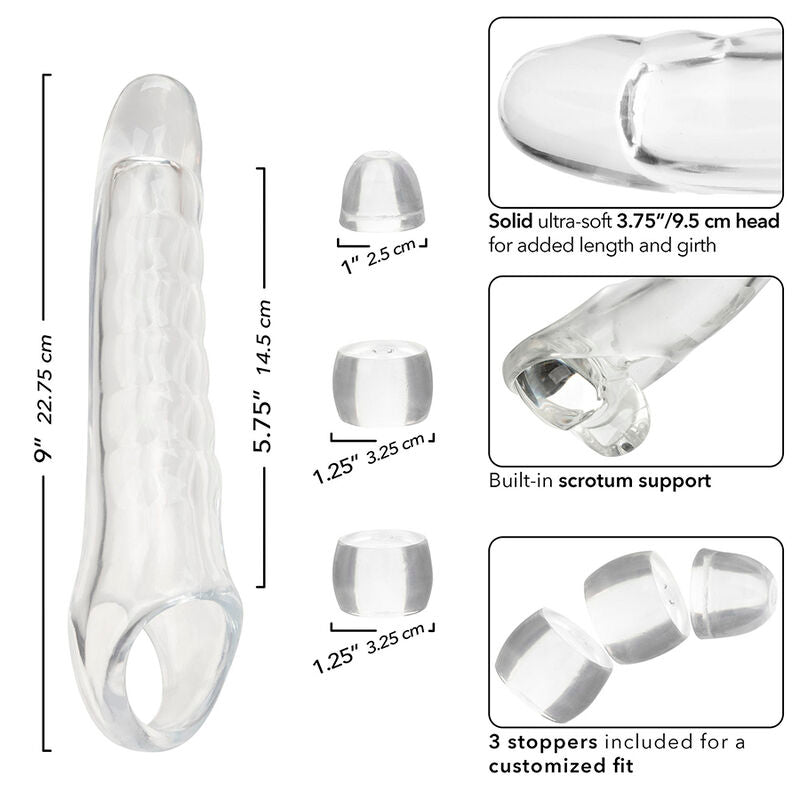 CALEXOTICS - MAXX PENIS EXTENDER ADJUSTABLE CLEAR - Amore24