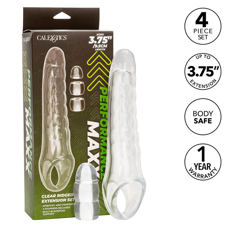 CALEXOTICS - MAXX PENIS EXTENDER ADJUSTABLE CLEAR - Amore24