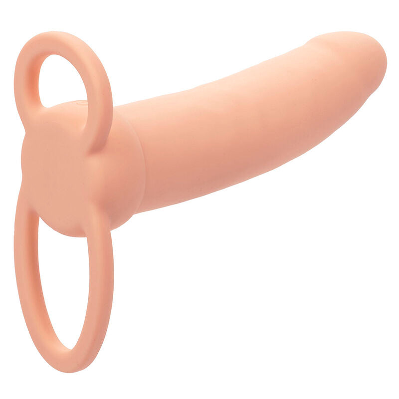 CALEXOTICS - MAXX THICK DUAL PENETRATOR 10 VIBRATIONS FLESH - Amore24