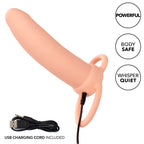 CALEXOTICS - MAXX THICK DUAL PENETRATOR 10 VIBRATIONS FLESH - Amore24