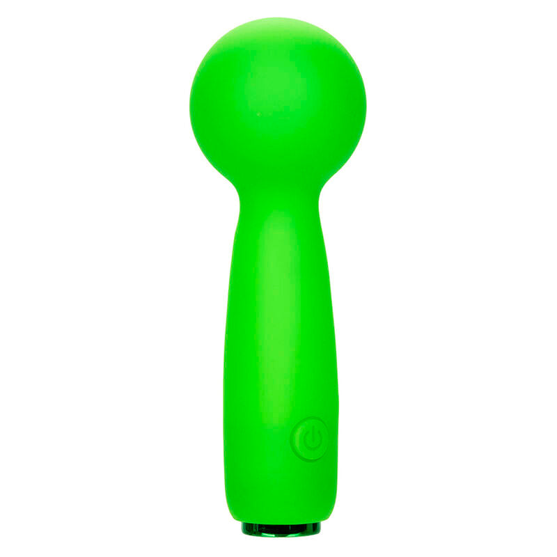 CALEXOTICS - NEON VIBES THE BUBBLY VIBE MINI MASSAGER 10 VIBRATIONS GREEN - Amore24