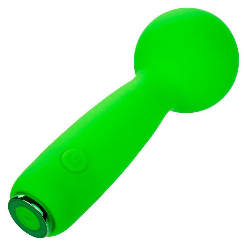 CALEXOTICS - NEON VIBES THE BUBBLY VIBE MINI MASSAGER 10 VIBRATIONS GREEN - Amore24