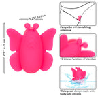CALEXOTICS - NEON VIBES THE FLUTTER VIBE STIMULATOR 10 VIBRATIONS PINK - Amore24