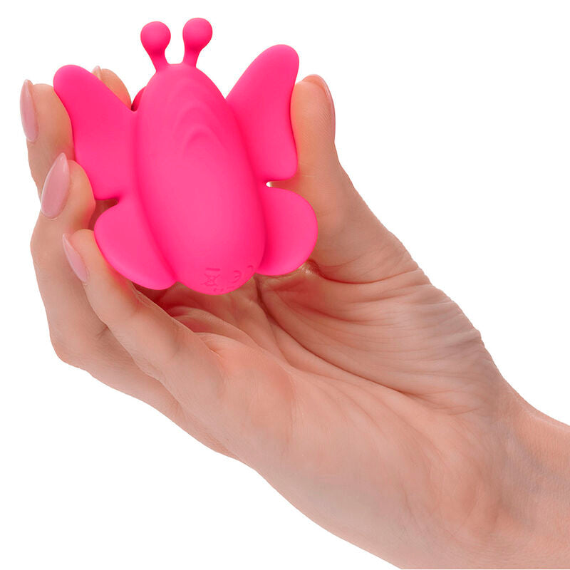 CALEXOTICS - NEON VIBES THE FLUTTER VIBE STIMULATOR 10 VIBRATIONS PINK - Amore24