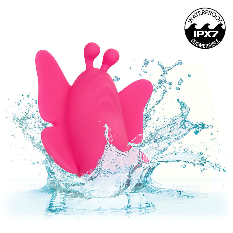 CALEXOTICS - NEON VIBES THE FLUTTER VIBE STIMULATOR 10 VIBRATIONS PINK - Amore24