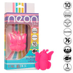 CALEXOTICS - NEON VIBES THE FLUTTER VIBE STIMULATOR 10 VIBRATIONS PINK - Amore24