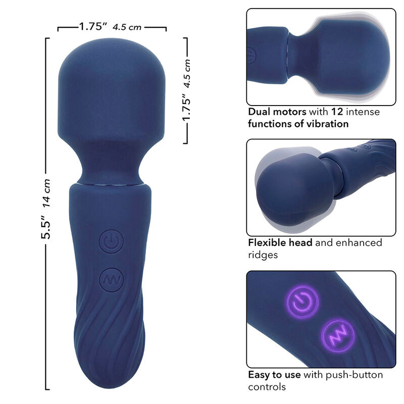 CALEXOTICS - CHARISMA CHARM MASSAGER 12 FUNCTIONS PURPLE - Amore24