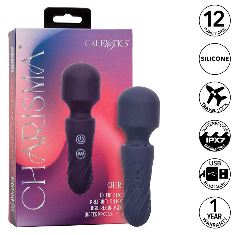 CALEXOTICS - CHARISMA CHARM MASSAGER 12 FUNCTIONS PURPLE - Amore24