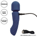 CALEXOTICS - CHARISMA ALLURE MASSAGER DUAL MOTORS 12 FUNCTIONS 17.25 CM X 4.5 CM PURPLE - Amore24