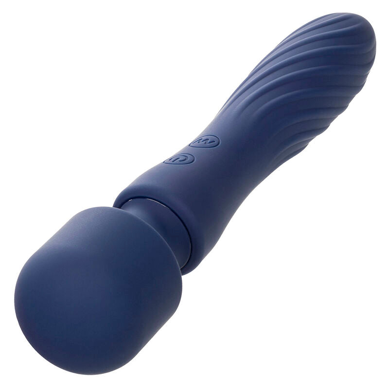 CALEXOTICS - CHARISMA MYSTIQUE MASSAGER DUAL MOTORS 12 FUNCTIONS 20,5 CM X 4.5 CM PURPLE - Amore24