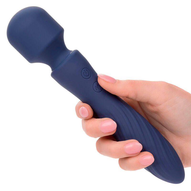 CALEXOTICS - CHARISMA MYSTIQUE MASSAGER DUAL MOTORS 12 FUNCTIONS 20,5 CM X 4.5 CM PURPLE - Amore24