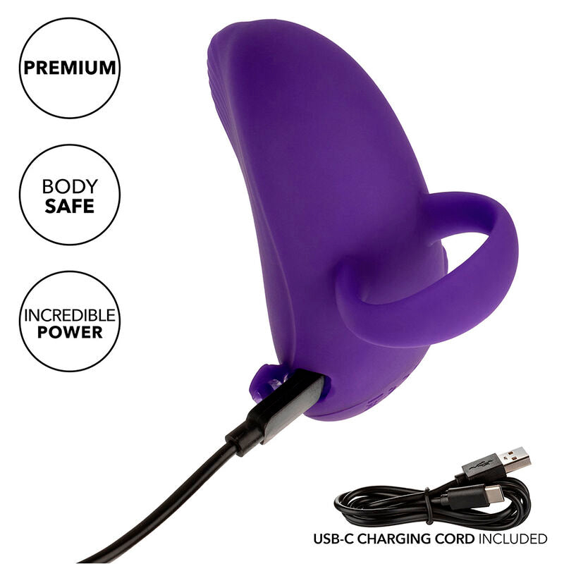 CALEXOTICS - ENVY HANDHELD ROLLING BALL MASSAGER 7 VIBRATIONS PURPLE - Amore24