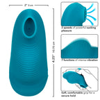 CALEXOTICS - ENVY HANDHELD ROLLING BALL MASSAGER 7 VIBRATIONS BLUE - Amore24