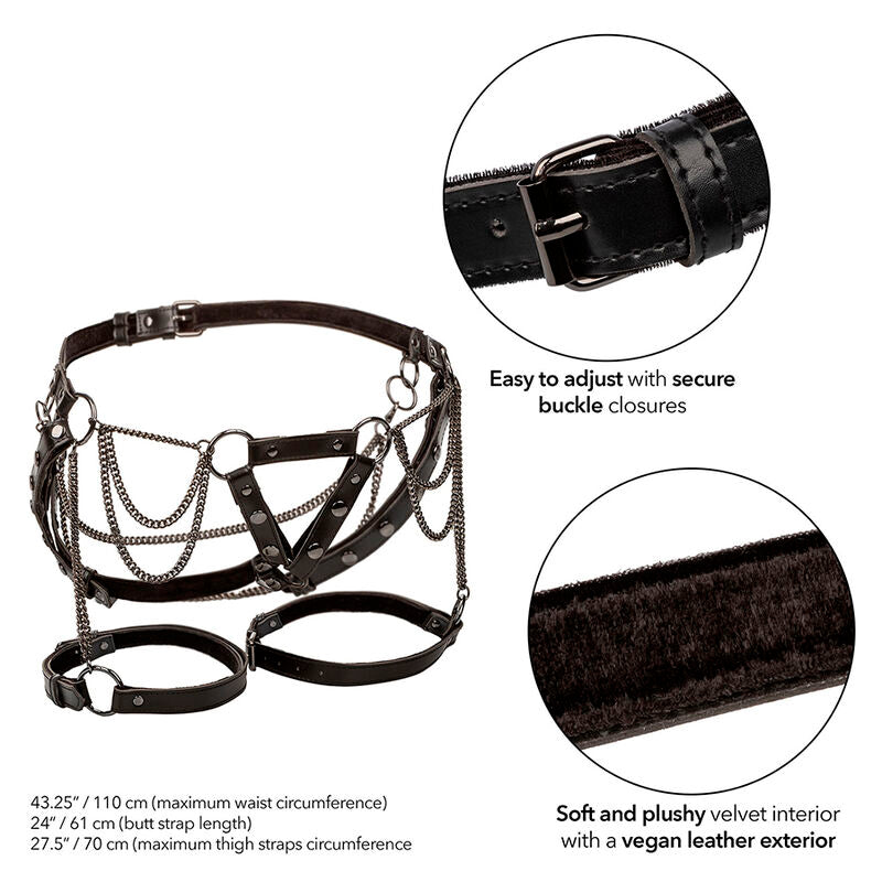 CALEXOTICS - EUPHORIA MULTICHAIN THIGH HARNESS PREMIUM - Amore24