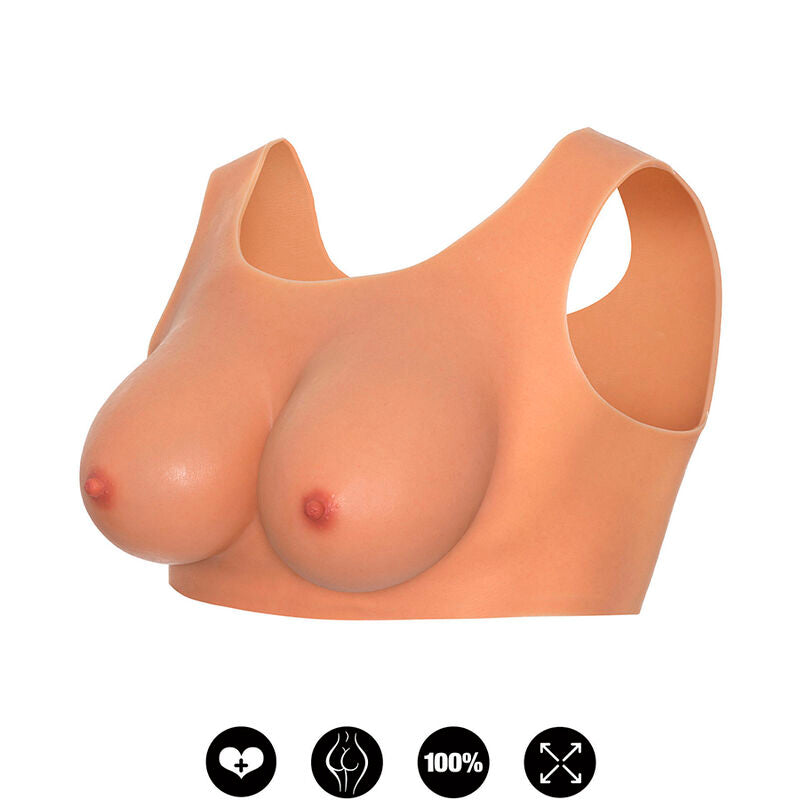HIDDEN DESIRE - ALTER EGO WEARABLE BREAST TOP C-CUP FLESH - Amore24
