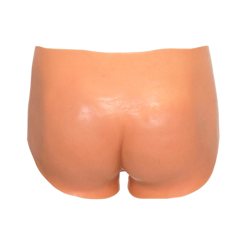 HIDDEN DESIRE - ALTER EGO OPEN VAGINA BRIEF HIGH WAIST FLESH - Amore24