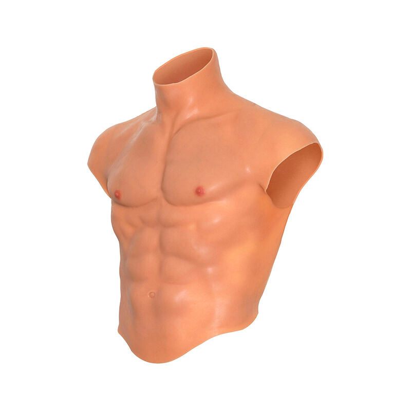 HIDDEN DESIRE - ALTER EGO SILICONE MALE TORSO SHIRT WITH ABS FLESH - Amore24