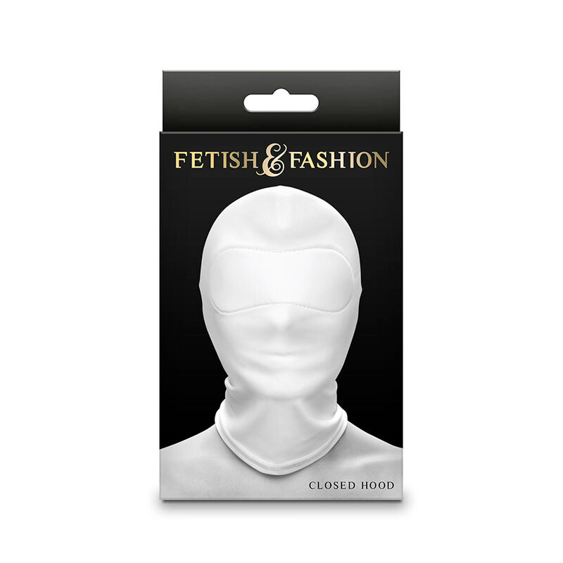 NS NOVELTIES - FETISH & FASHION CLOSED HOOD NYLON WHITE - Amore24
