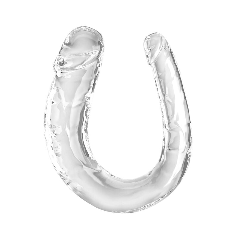 KING COCK - DOUBLE TROUBLE DOUBLE DILDO 33 CM CLEAR - Amore24