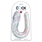 KING COCK - DOUBLE TROUBLE DOUBLE DILDO 44 CM CLEAR - Amore24