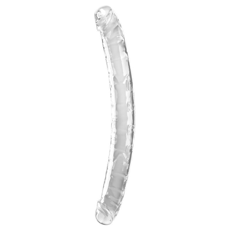 KING COCK - DOUBLE TROUBLE DOUBLE DILDO 46 CM CLEAR - Amore24