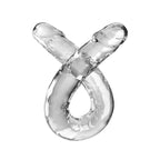 KING COCK - DOUBLE TROUBLE DOUBLE DILDO 46 CM CLEAR - Amore24