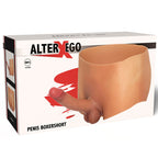 HIDDEN DESIRE - ALTER EGO BOXERSHOT WITH PENIS 18 CM SIZE S/M - Amore24