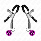 KINK - PURPLE SINGLE BELL NIPPLE CLAMP 6 CM - Amore24