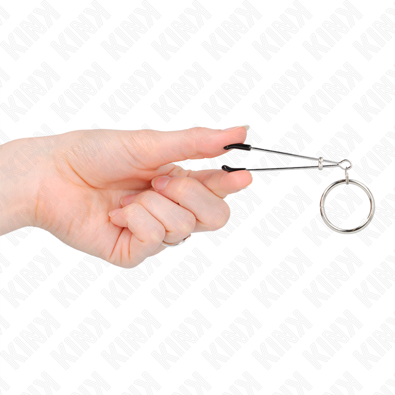 KINK - THIN NIPPLE CLAMPS WITH O-RING 7 CM - Amore24