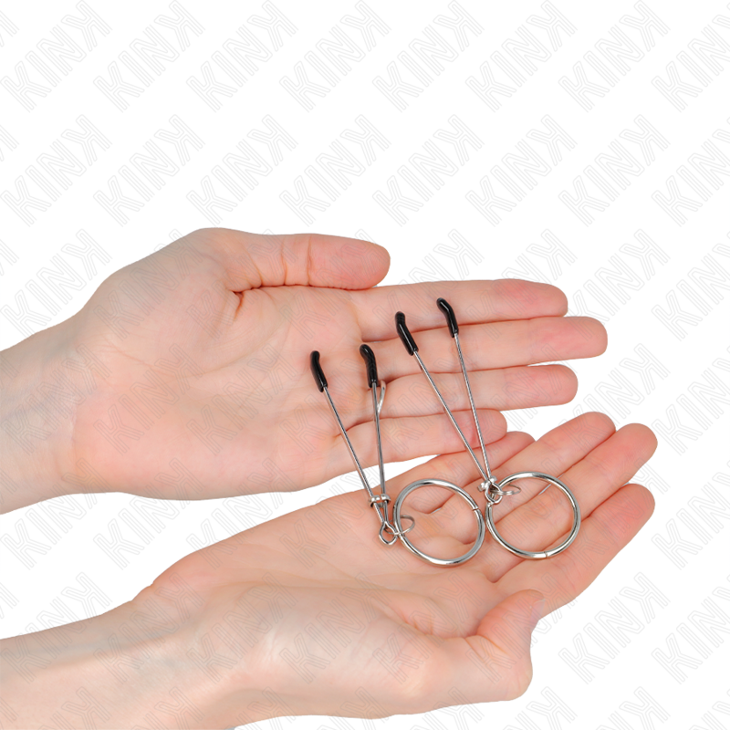 KINK - THIN NIPPLE CLAMPS WITH O-RING 7 CM - Amore24