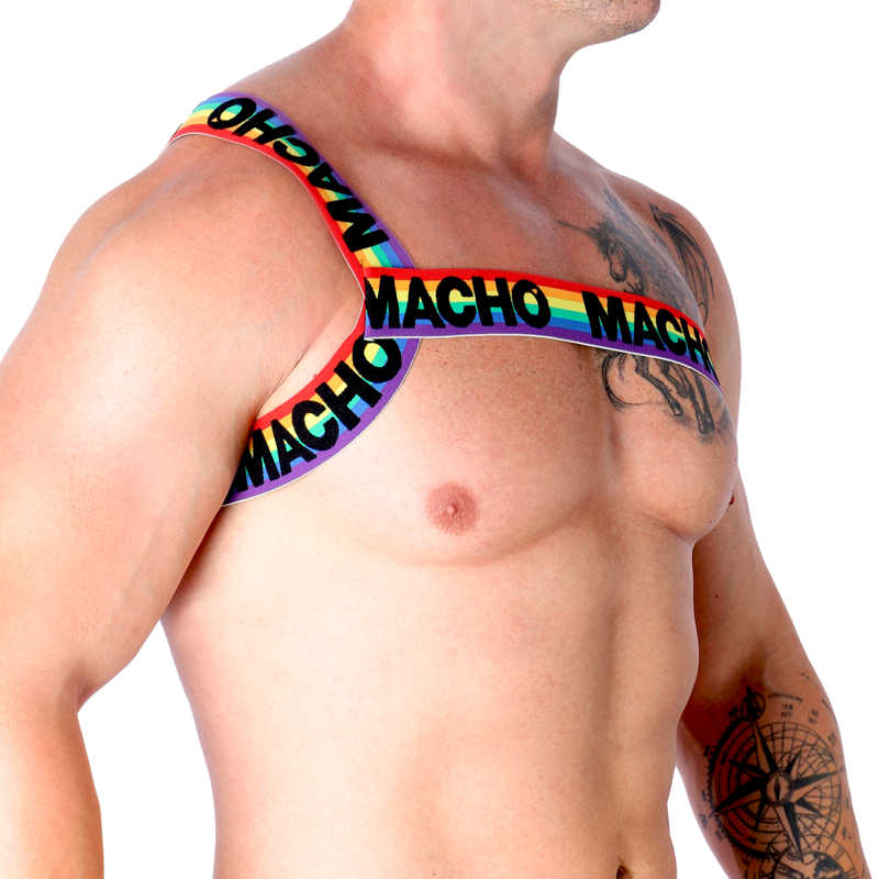 MACHO - ROMAN HARNESS PRIDE L/XL - Amore24