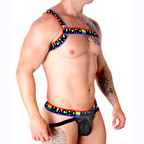 MACHO - ROMAN HARNESS PRIDE L/XL - Amore24