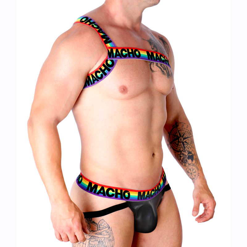 MACHO - ROMAN HARNESS PRIDE L/XL - Amore24