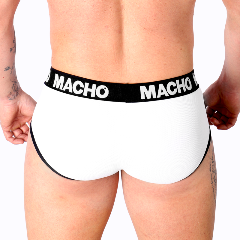 MACHO - MS30BL SLIP WHITE XL - Amore24