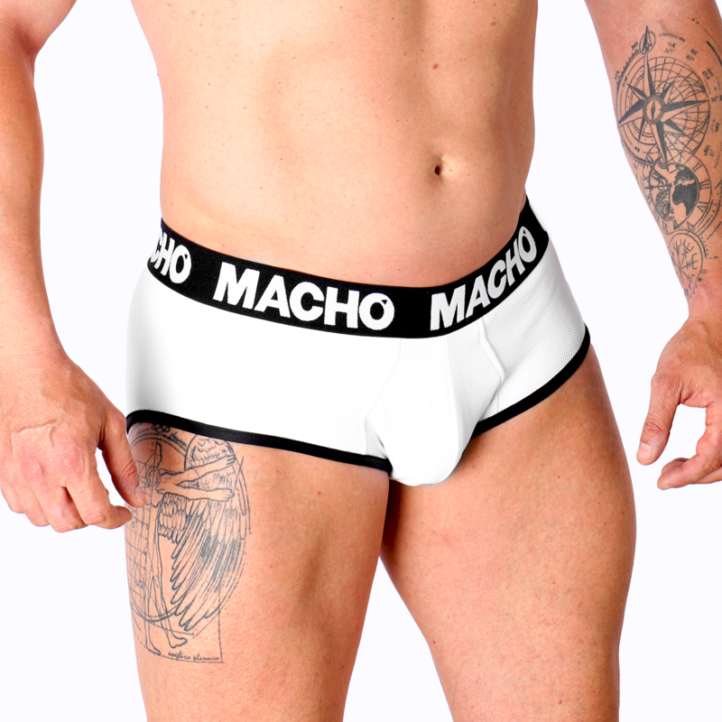 MACHO - MS30BL SLIP WHITE XL - Amore24