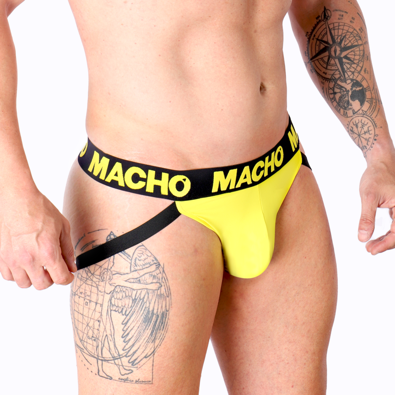 MACHO - MX25A JOCK LYCRA YELLOW XL - Amore24